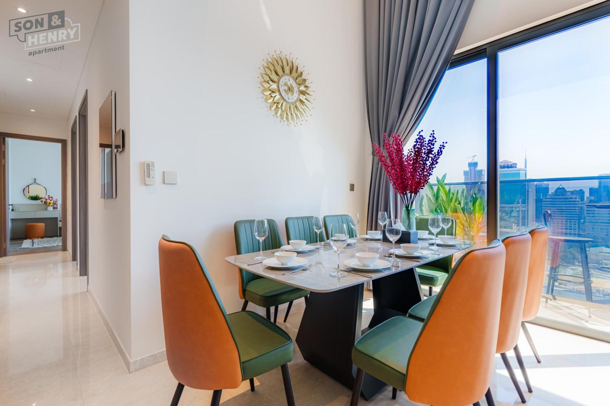 Апартаменты Son&Henry The Marq Luxury Хошимин Экстерьер фото