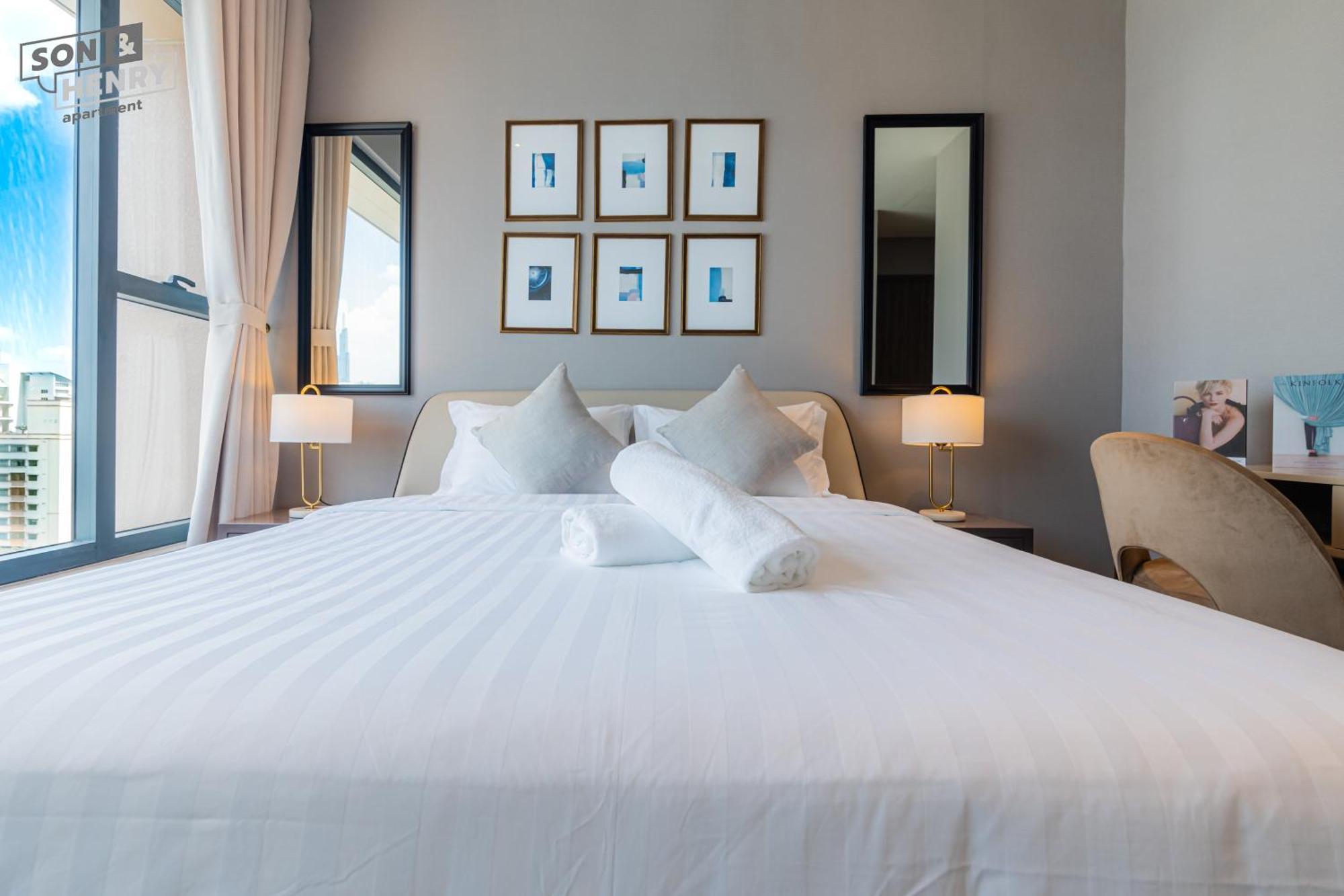 Апартаменты Son&Henry The Marq Luxury Хошимин Экстерьер фото
